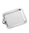 Christofle Silver-plated Anemone-belle Époque Tray In Silver