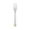 Christofle Silver Plated Aria Gold Salad Fork 1022-013 In Gold / Silver