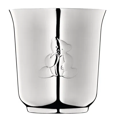 Christofle Silver-plated Charlie Bear Baby Cup