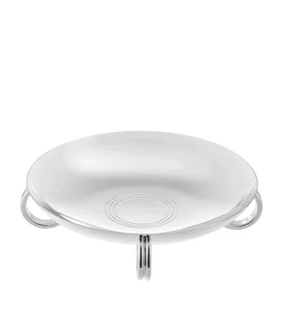 Christofle Silver-plated Fjerdingstad Four-ring Centrepiece