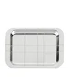Christofle Silver-plated Graphik Tray In Silver