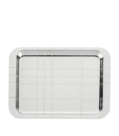 Christofle Silver-plated Graphik Tray (22cm X 16cm)