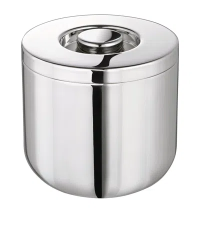 CHRISTOFLE SILVER-PLATED INSULATED ICE BUCKET