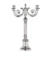 Christofle Malmaison Silver-plated Candelabra In Silver