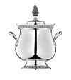 Christofle Silver-plated Malmaison Covered Sugar Bowl In Silver