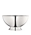 Christofle Silver-plated Malmaison Punch Bowl In Silver