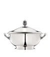 Christofle Silver-plated Malmaison Soup Tureen In Silver