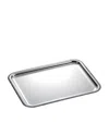 Christofle Malmaison Large Rectangular Tray In Silver