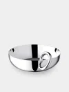 Christofle Vertigo Silver Plated Bangle Bowl In Silver
