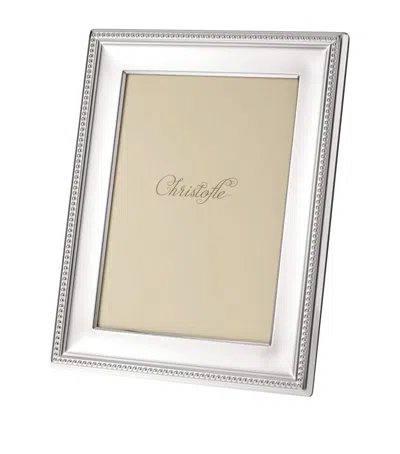 Christofle Silver-plated Perles Frame
