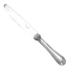 Christofle Silver Plated Rubans Dessert Knife 0024-010 In Silver