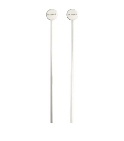 Christofle Silver-plated Uni Cocktail Stirrers