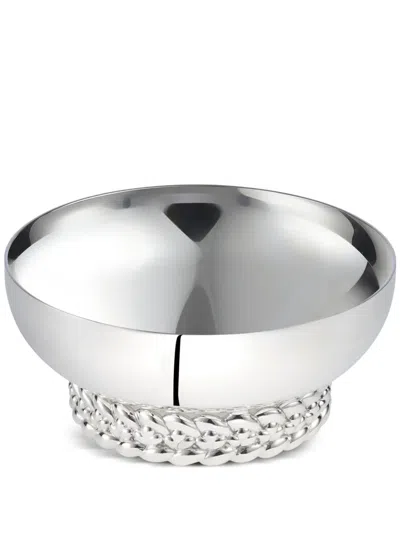 Christofle Silver-plated Babylone Bowl In 银色