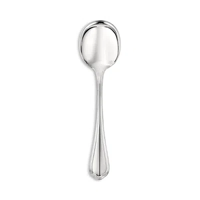 Christofle Spatours Silverplate Cream Soup Spoon