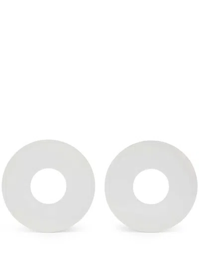 Christofle Stainless Steel Coaster In Silver