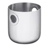 Christofle Oh De  Stainless Steel Champagne Cooler In Silver