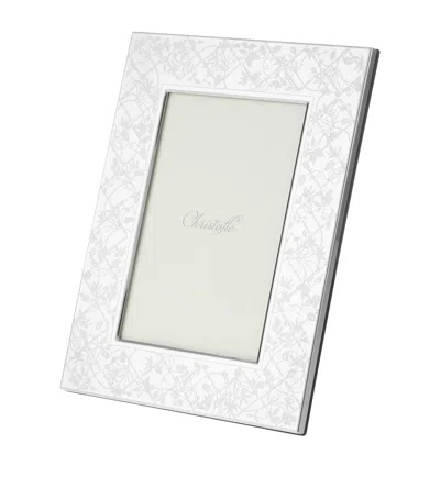 Christofle Stainless Steel Les Fables Frame In Silver