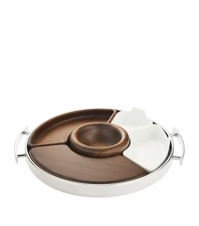 Christofle Stainless Steel Mood Coffee Tray