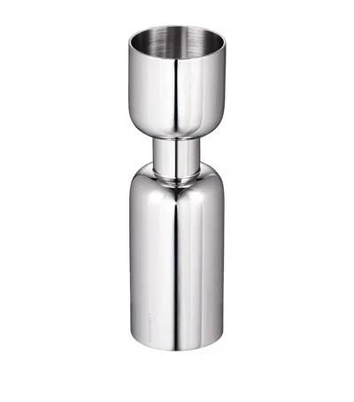 Christofle Stainless Steel Oh De  Jigger In Silver