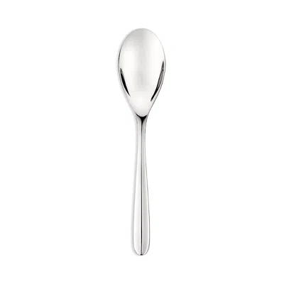 Christofle Stainless Steel Serving Spoon In Silver
