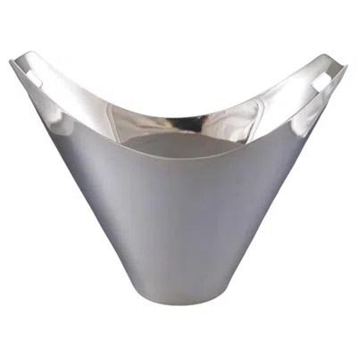 Pre-owned Christofle Sterling Silver Ice Bucket By  For Sabatini