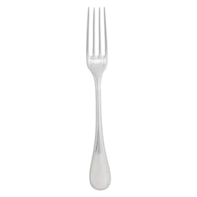 Christofle Sterling Silver Perles Dinner Fork 1416-003