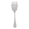 Christofle Sterling Silver Perles Fish Serving Fork 1416-080 In Silver