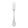 Christofle Sterling Silver Perles Luncheon Fork 1416-023 In Silver