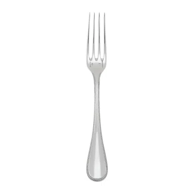 Christofle Sterling Silver Perles Luncheon Fork 1416-023