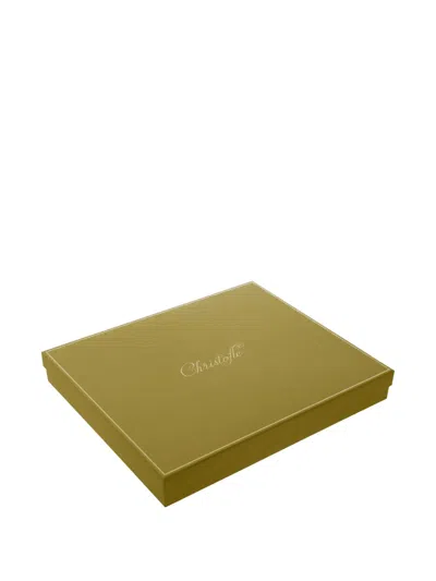 Christofle Uni Picture Frame In Green