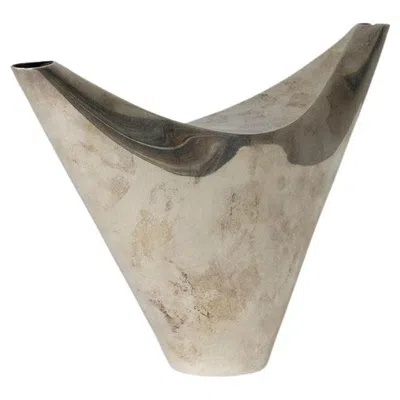 Pre-owned Christofle Vase By Lino Sabattini, 1955 In Brown