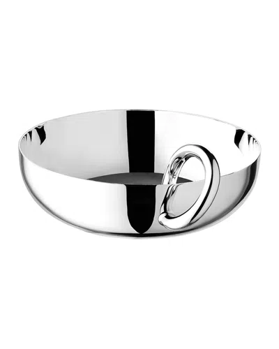 Christofle Vertigo Small Bangle Bowl In Silver