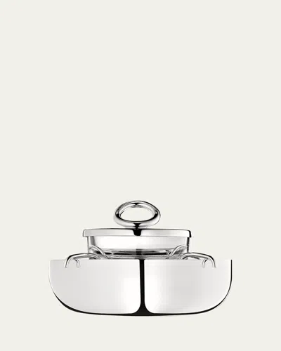 Christofle Vertigo Caviar Serving Set In Metallic