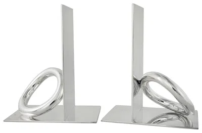 Christofle Vertigo Silver-plated Bookends 4250500