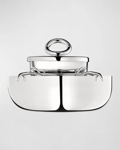 Christofle Vertigo Silver-plated Caviar Set, Large