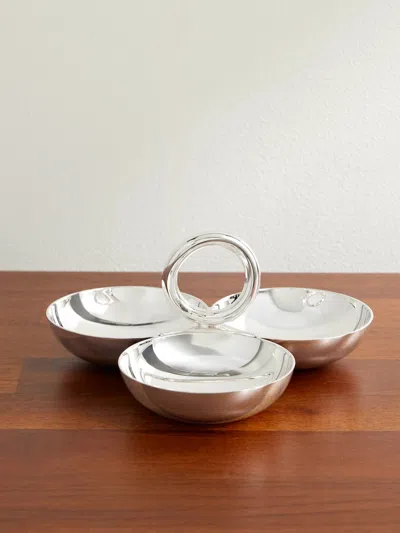 Christofle Vertigo Small Silver-plated Bowl Set