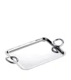 Christofle Vertigo Tray In Silver