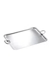 Christofle Vertigo Tray In Silver