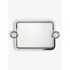 Christofle Vertigo Two-handle Silver-plated Tray 43cm X 31cm