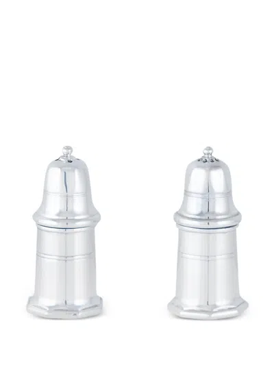 Christofle Villars 盐罐与胡椒罐（两件装） In Silver