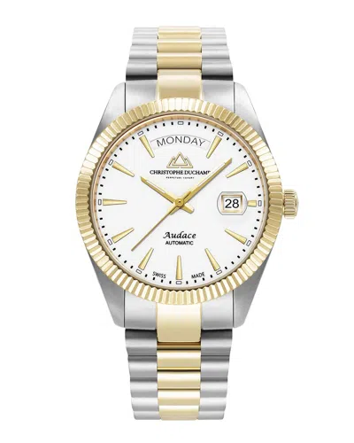 Christophe Duchamp Duchamp Men's Audace 40 Watch In Gold