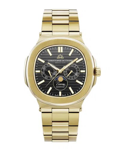 Christophe Duchamp Duchamp Men's L'envie Moonphase Watch In Multi