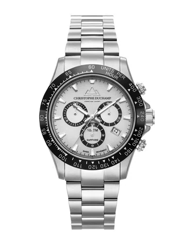 Christophe Duchamp Men's Grandmont Watch In Metallic