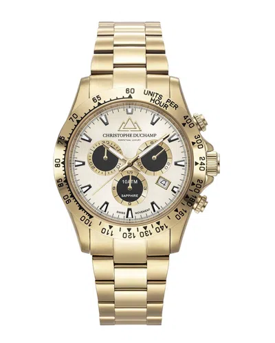 Christophe Duchamp Men's Grandmont Watch In Gold