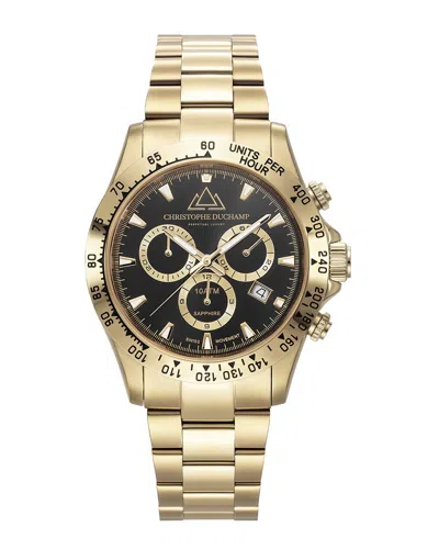 Christophe Duchamp Men's Grandmont Watch In Gold