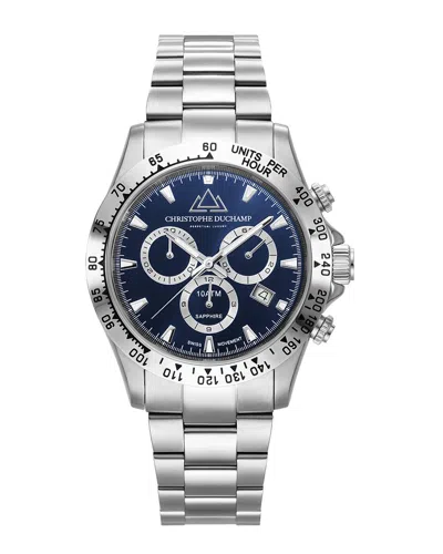 Christophe Duchamp Men's Grandmont Watch In Metallic