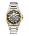 Christophe Duchamp Men's Raidillon Skeleton Watch In Silver