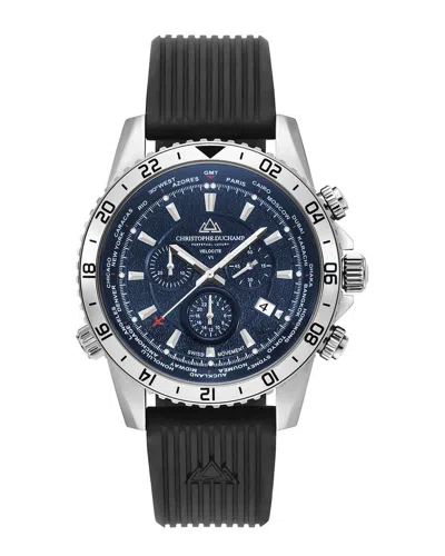Christophe Duchamp Men's Velocite Watch In Black