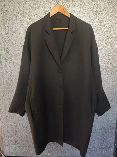 Pre-owned Christophe Lemaire X Lemaire Uniqlo Parkas Green Army Oversized