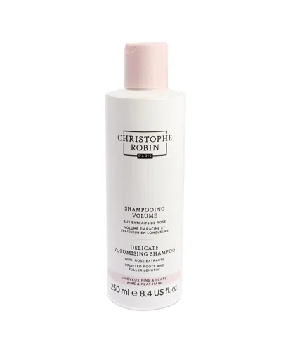 Christophe Robin 8.4oz Delicate Volumizing Shampoo With Rose Extracts In White